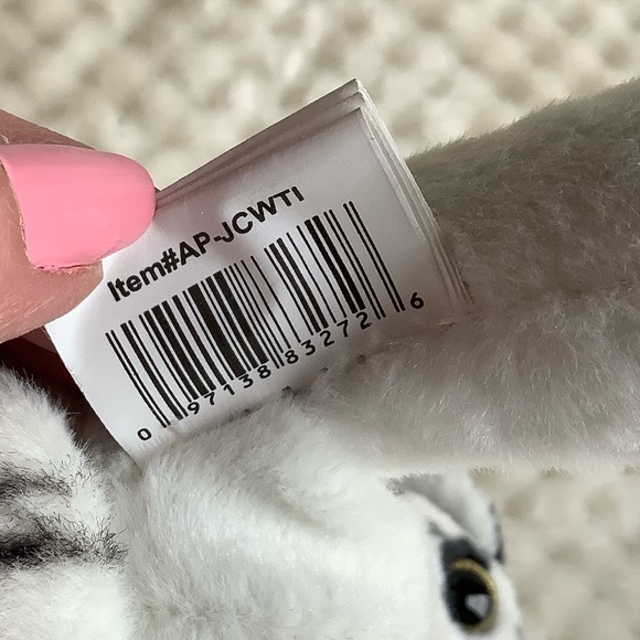 Adventure Planet Plush White Striped Tiger Cub Stuffed Animal Toy - Picture 14 of 16